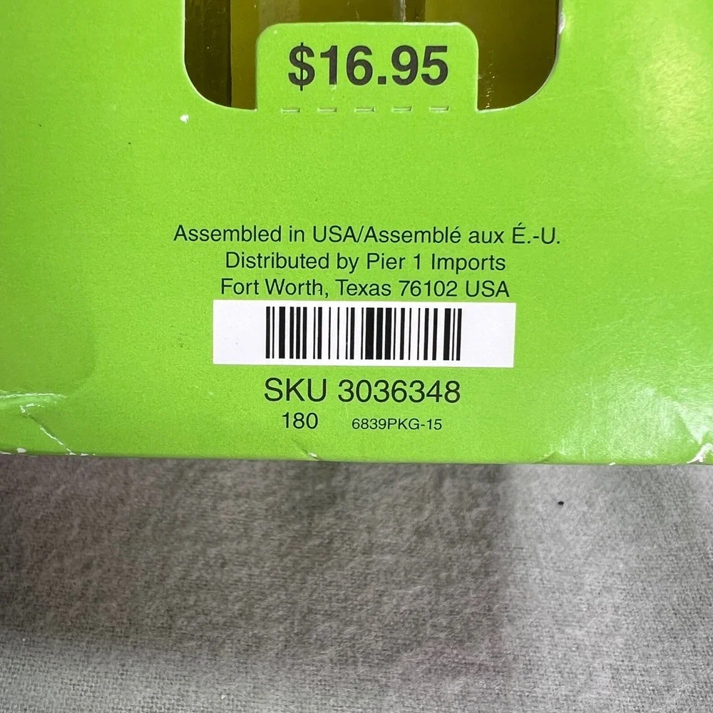 Pier 1 Imports Reed Diffuser Honey & Pear Discontinued Fragrance 10oz NOS 2016